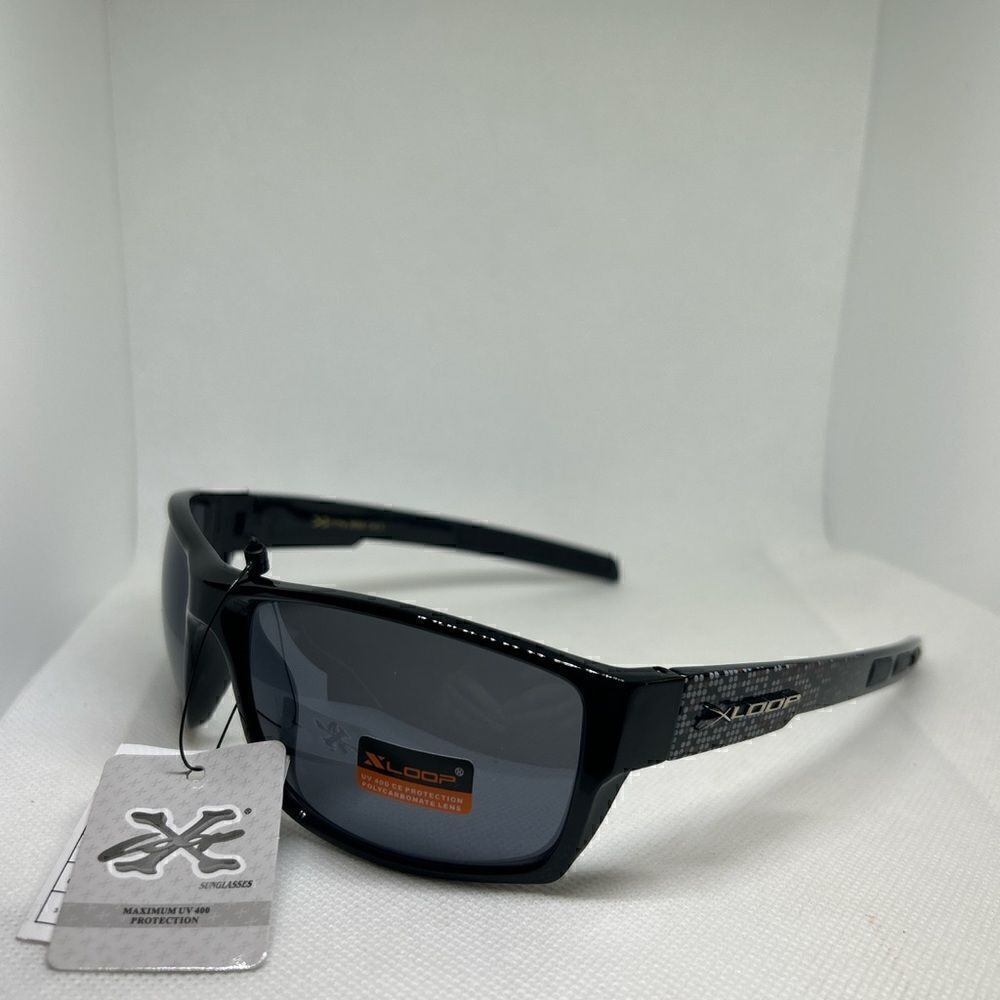 X-Loop Oval Wrap Mens Sunglasses